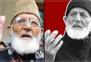 Death of Kashmir leader