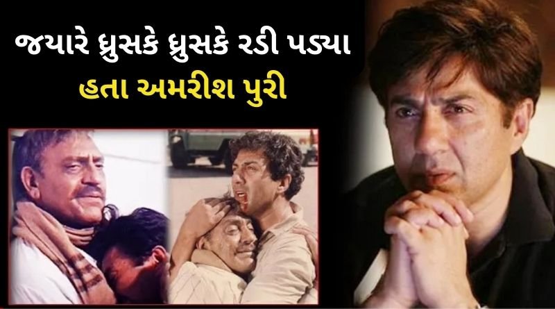 જયારે ધ્રુસકે ધ્રુસકે રડી પડ્યા હતા અમરીશ પુરી, એવું તો શું થયું હતું કે શનિ દેઓલ આગળ તેઓ રડી પડ્યા હતા...