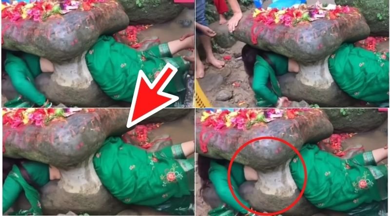 પાપ ધોવા માટે આ બહેન શિવ દ્વારમાં અંદર ગયા તો ખરા પરંતુ અધવચ્ચે ફસાતા જોવા જેવી થઈ, વિડિઓ સામે આવ્યો...