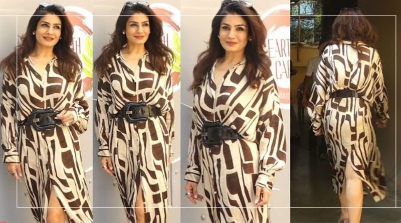 48 વર્ષની ઉંમરે પણ કેટલી બોલ્ડ લાગે છે રવીના ટંડન, જુવો...