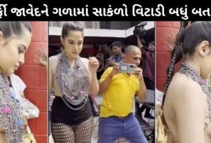 ઉર્ફી જાવેદને ગળામાં સાકંળો વિટાડી દિધી એવાજ દેખાઈ ગયું બધું ચોખ્ખું...