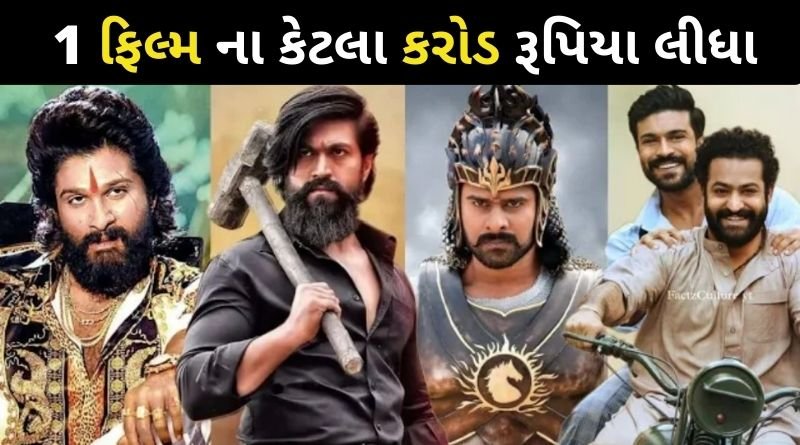 1 ફિલ્મ ના કેટલા કરોડ રૂપિયા લીધા, જાણીને આંખો પહોળી થઈ જશે...